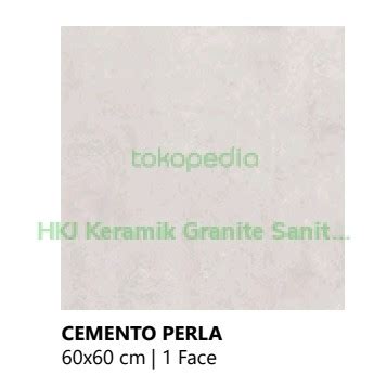 Jual Granit Lantai Porcelain Cemento Perla Matt Ukuran 60x60 Sunpower