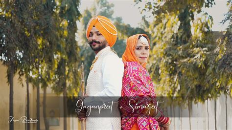 WEDDING FILM 2023 GAGANPREET SIMARJEET PUNJAB JAGPALPHOTOGRAPHY