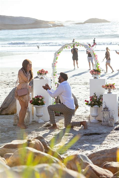 Lloyd and Zainab beach proposal - The Perfect Proposal