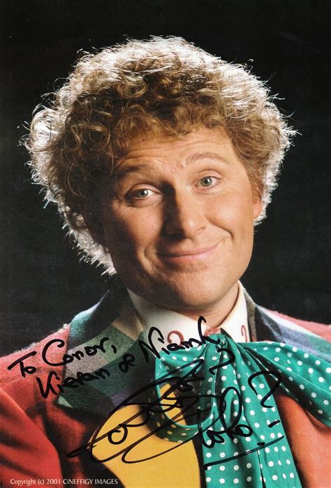 Colin Baker The Doctor Doctor Who Doctorwho Colinbaker Doctor