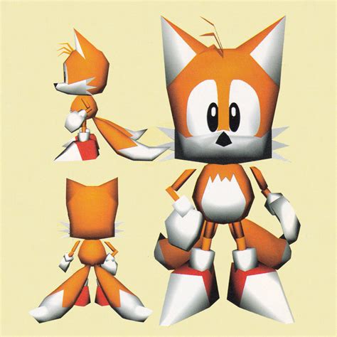 Classic Tails 3d Model