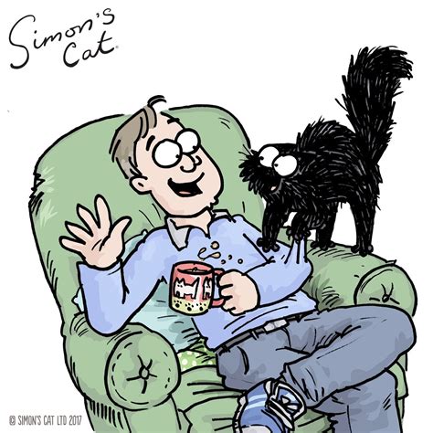 Simons Cat Simon Tofield Black Cat Appreciation Day Black Cat Art