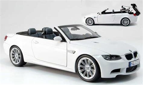 Rare 118 Kyosho Bmw E93 M3 Convertible White Diecast Car Model