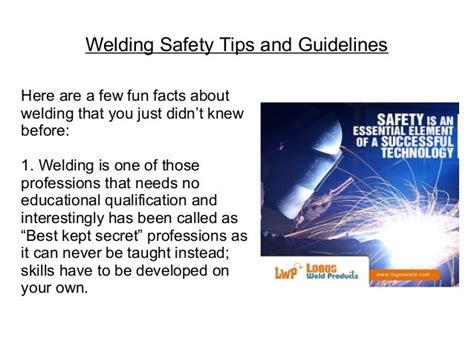 Welding Safety Tips And Guidelines