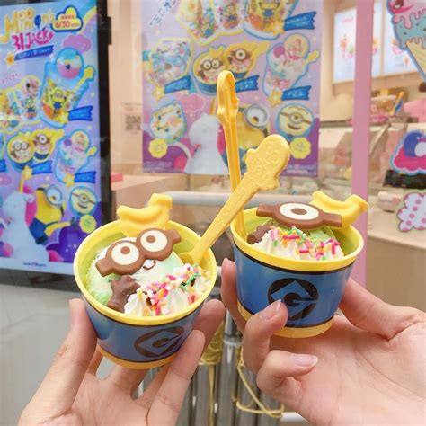 TokyoTreat On Instagram Minion Ice Cream At The Universal Studio