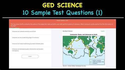 Ged Science 10 Sample Test Questions 1 Youtube