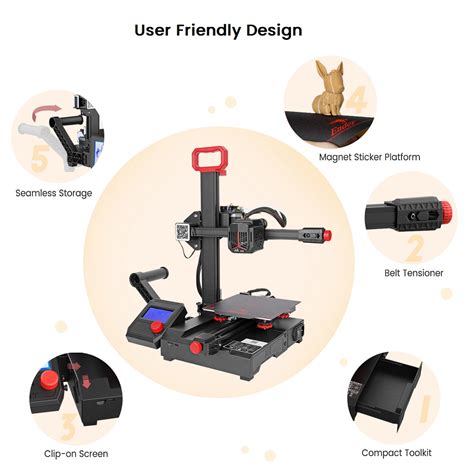 Creality Ender 2 Pro 3D Printer with Silent Board for Kids and Beginners