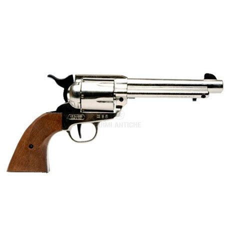 Colt Singola Azione Calibro Mm A Salve Cromata C Br N Bruni