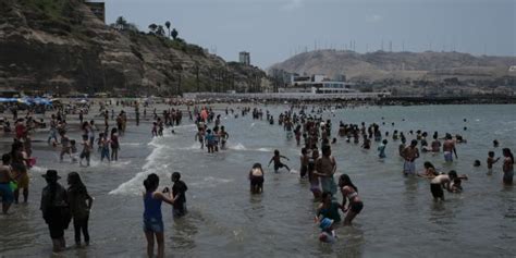 Solo El 76 De Las Playas De Lima Y Callao Están