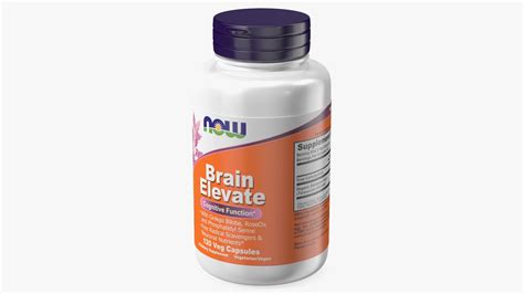 3D Brain Elevate 120 Vcaps Container - TurboSquid 1760283