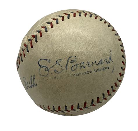 Lot Detail Babe Ruth Lou Gehrig Amazing Dual Signed OAL Baseball