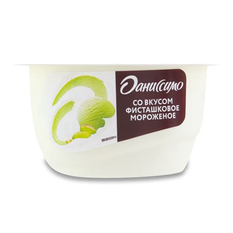 Йогурт Danone Даниссимо Фисташковое Мороженое 6,5% 130гр Стак (Ресей ...