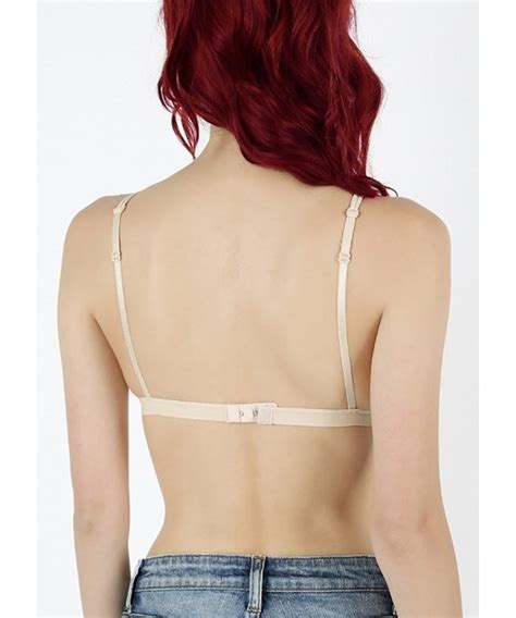 Lace Bra With Mesh Lining Nude Cf Xqhc