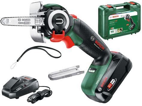 BOSCH AdvancedCut 18 NanoBlade wyrzynarka piła 18V 2 5Ah walizka