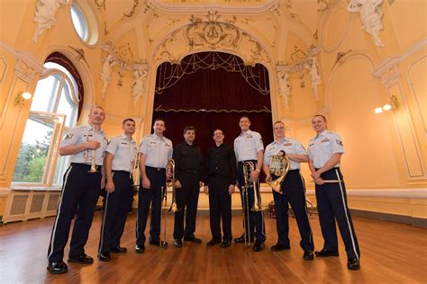 Members Of United States Air Forces Europe Band “five Nara And Dvids