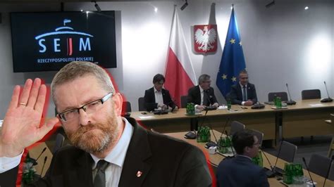 Sejm Komisja Ws Grzegorza Brauna Youtube