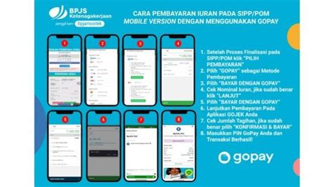 Sekarang Bayar Iuran BPJS Ketenagakerjaan Perusahaan Bisa Pakai GoPay