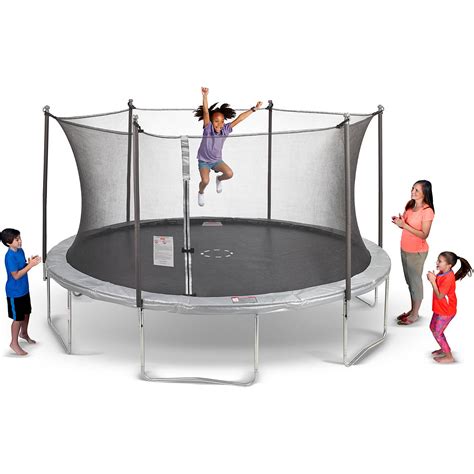 AGame 14 ft Round Trampoline with Enclosure | Academy