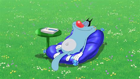 oggy   cockroaches relaxing wallpaper wallpaperscom
