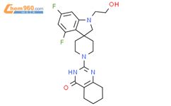 2 4 6 二氟 1 2 羟乙基 螺 二氢吲哚 3 4 哌啶 1 基 5 6 7 8 四氢喹唑啉 4 3H 酮 RK