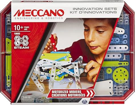 Meccano Inventor Set Creazioni Con Motore Kit Di Costruzione S T E A M