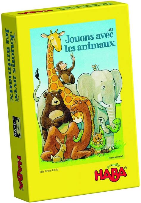 Haba Jouons Avec Les Animaux Amazon Fr Jeux Et Jouets