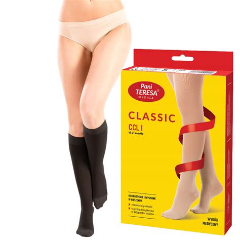 Podkolan Wki Czarne Uciskowe Classic Ccl Xl Allegro Pl