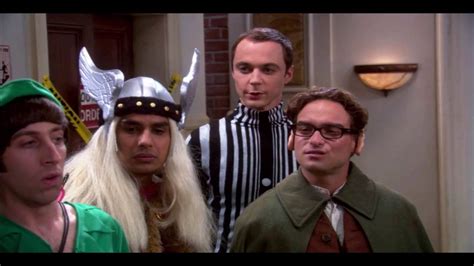 The Big Bang Theory Halloween Party 7o Clock Youtube