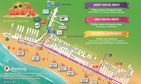 Laguna Beach Summer 2018 Coastal Trolley Guide – South OC Beaches