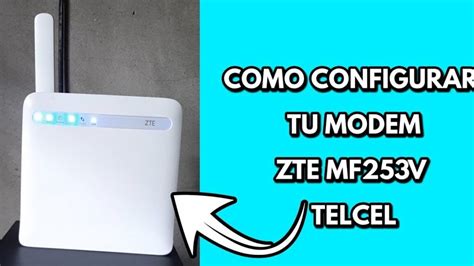 Cómo configurar modem Telcel