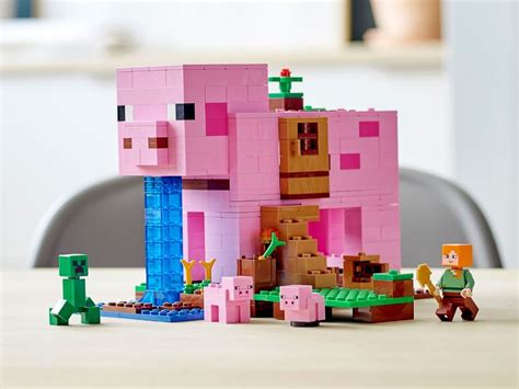 LEGO Minecraft 21170 Дом-свинья | playzone.com.ua