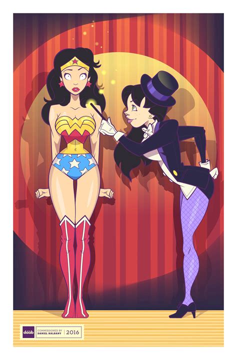 Entrancing Starring Wonder Woman And Zatanna By Daabcreative On Deviantart