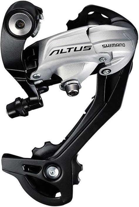 SHIMANO Altus RD M370 SGS Rear Derailleur 9 Speed Long Cage Silver