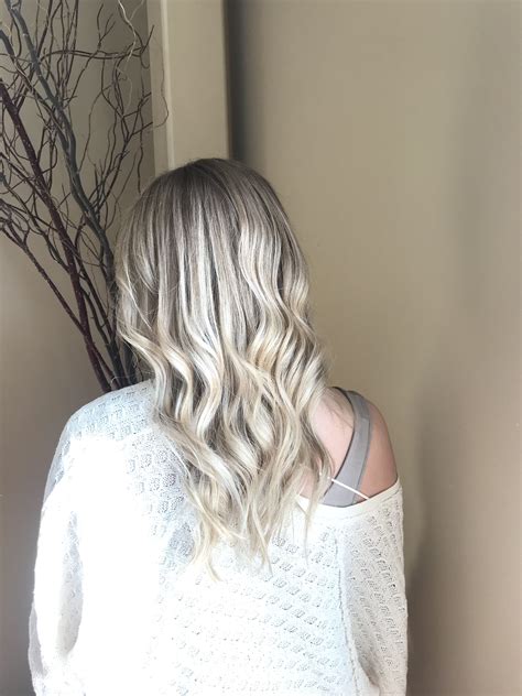 Blonde Foilayage By Katie Shefchik Long Hair Styles Ombre Balayage Hair Styles