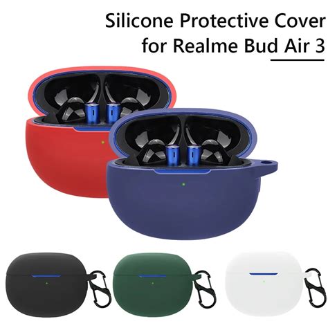 Silicone Protective Cover For Realme Bud Air 3 Soft Case For Realme