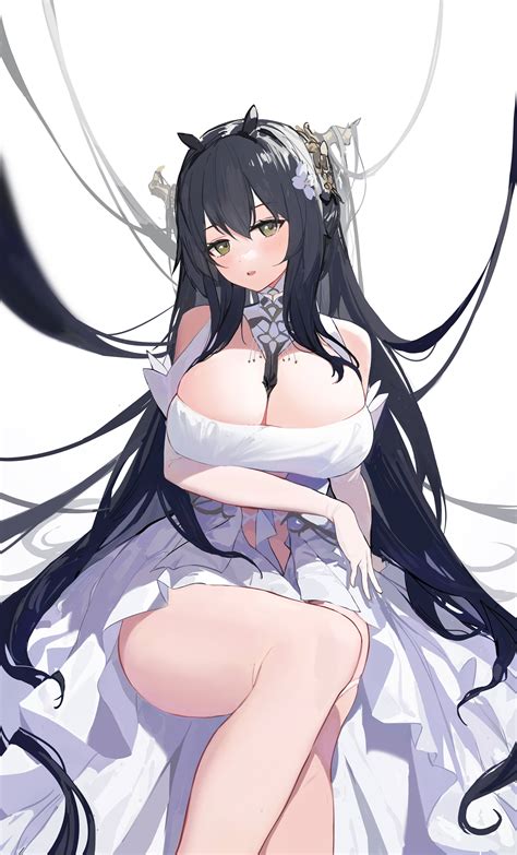 Magnificent Indomitable By 神奇的9君 Azur Lane Genshin Impact Hentai