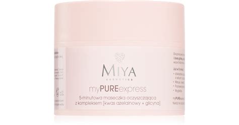 Miya Cosmetics Mypureexpress Masque Purifiant Pour Liminer Les Exc S