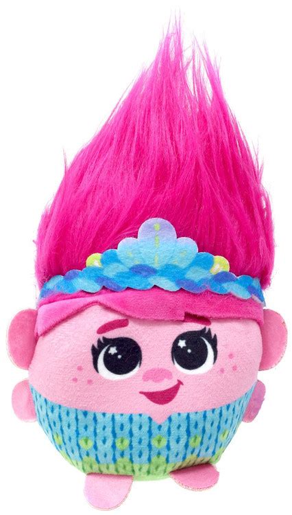 Trolls Hairmony Mixers Queen Poppy 5 Plush with Sound Hasbro Toys - ToyWiz