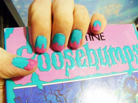 R L Stines Goosebumps Nails Love Nails Nail Art Cute Nails