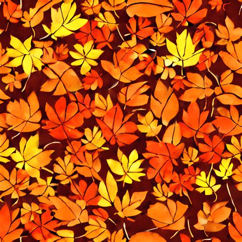 Beautiful Fall Leaves Patterns · Creative Fabrica