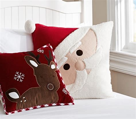 Christmas Decorative Pillows Pottery Barn Kids