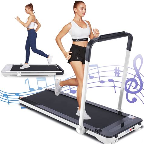 Buy FUNMILY Desk Treadmill, Portable 2 in 1 Folding Treadmill for ...