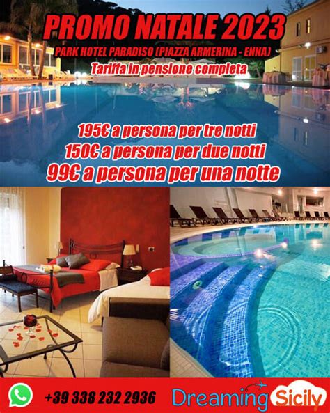 Park Hotel Paradiso Offerte Natale Sicilia Dreaming Sicily