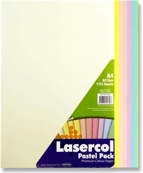 A Pastel Paper Assorted Colors Sheets Gsm Amazon Co Uk