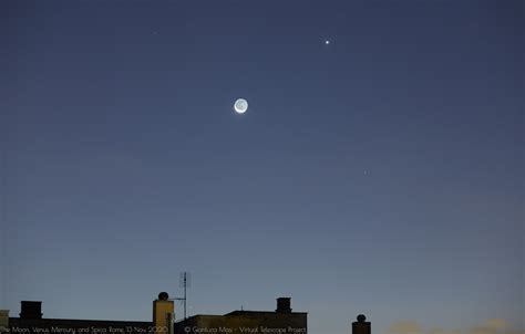 The Moon, Venus and Mercury: a early morning meeting - 13 Nov. 2020 ...