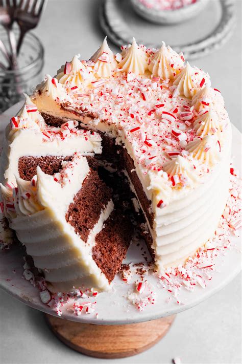 6 Inch Chocolate Peppermint Layer Cake MikeBakesNYC