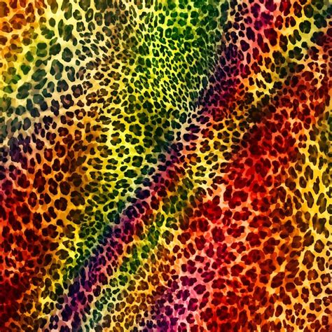 Premium Photo | Colorful leopard texture background