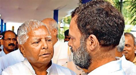 When Lalu Yadav Cooked For Rahul Gandhi India News The Indian Express