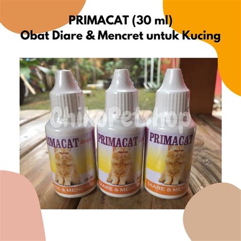 Jual Primacat Obat Diare Dan Mencret Untuk Kucing Di Lapak Chiko