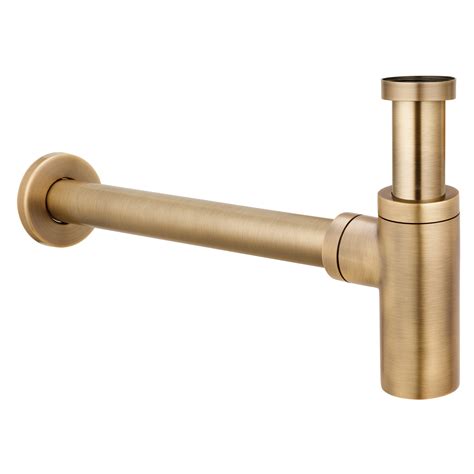 Luxury Brass Bottle Trap Sanipex Group - UAE